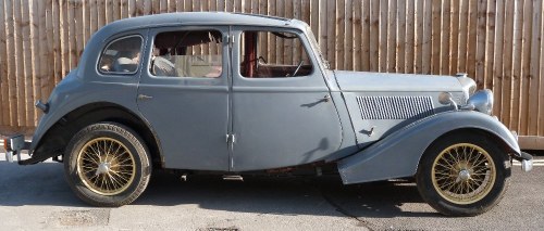 1936 Riley 15/6 Adelphi saloon For Sale by Auction