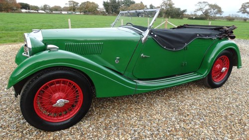 1936  Riley Tourer SPECIAL [pre select gear box] For Sale