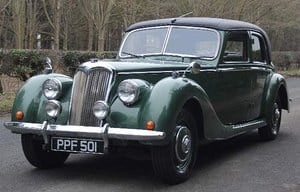 Exceptional 1951 Riley RMB 2.5 litre Saloon. For Sale