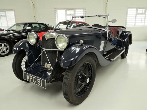 1933 Riley 9 Lynx 4 Seater Tourer - Disappearing Hood SOLD
