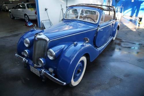 1951 Riley RMD 2 1/2 Litre Drophead Coupe Project SOLD
