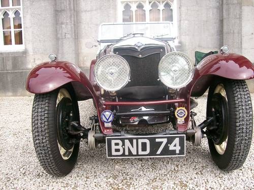 1935 Riley 12/4 sprite special  fast road car. For Sale