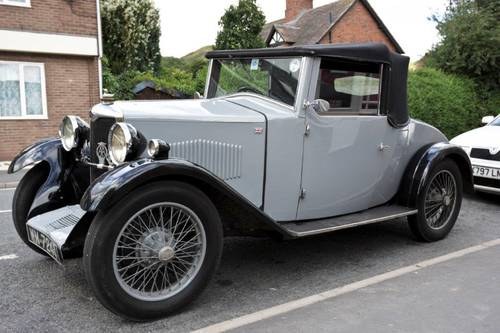 1932 Riley 9 DHC At ACA 26th August  For Sale