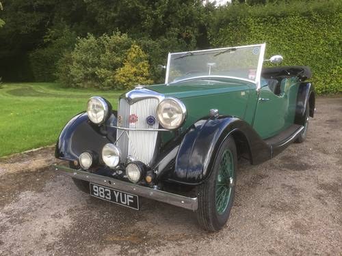 1938 Riley 12/4 Four Seat Tourer for sale in Hampshire ... For Sale