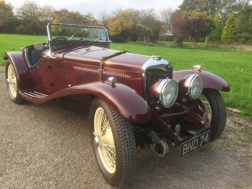 1935 Riley 12/4 Sprite Evocation for sale in Hampshire VERKAUFT