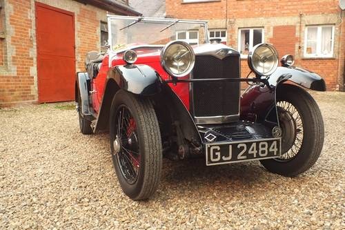 1932 A well restored & very useable twin cam engined sports car In vendita