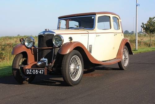 Riley 12/6 1500 cc Saloon 1934 In vendita