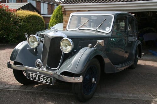 1936 Riley 12/4 Adelphi for sale in Hampshire... VENDUTO