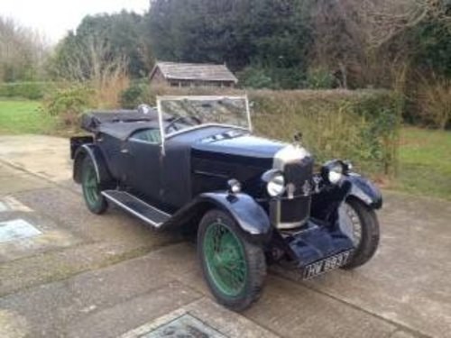 Arriving Soon 1930 Riley Nine MkIV Tourer ... For Sale