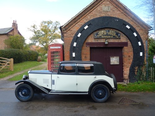 1931 Expertly Restored Riley 6 Cylinder Alpine Sports Saloon For Sale