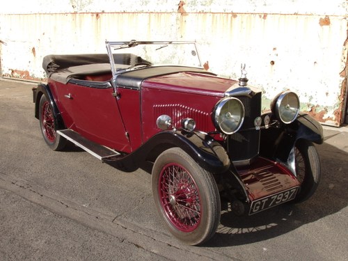 1932 Riley 9 Holbrook 2-door 4-seat tourer For Sale