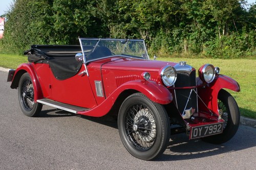 1934 Riley 9 Sports Tourer For Sale by Auction
