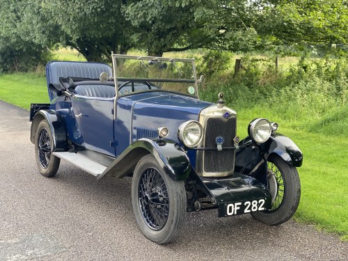 1929 Riley 9 MKIV two-seater Tourer with Dickey VENDUTO