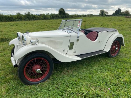 1933 Riley Lynx For Sale by Auction 23 October 2021 In vendita all'asta