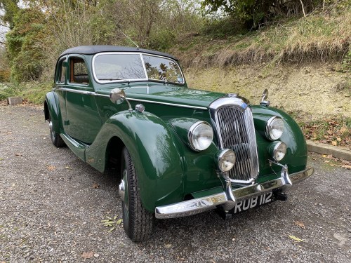 1953 Riley 2 ½ litre ‘RMF’ – present ownership for 40 years SOLD