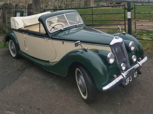1948 Riley RMB - to RMD Drophead Coupe  Specification For Sale by Auction