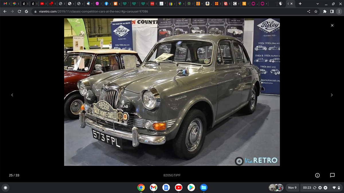 1958 Riley 1958 Riley One Point Five Grey in Llandudno, United Kingdom - For Sale ...