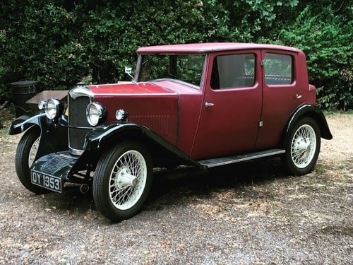 1931 Riley Monaco ‘Plus’ Series SOLD