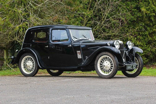 1933 Riley 9 Falcon VERKAUFT