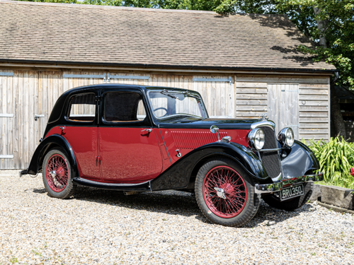 1936 Riley 9hp Merlin Saloon For Sale by Auction