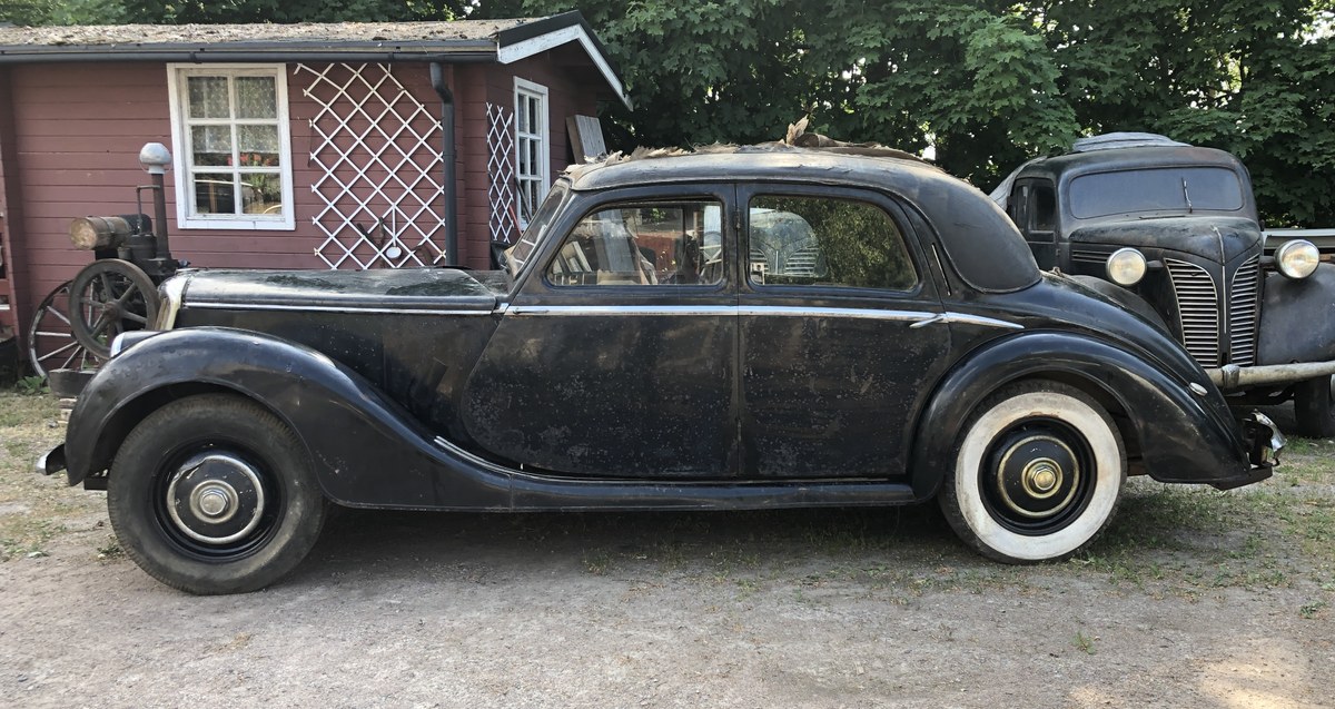 1950 Riley Rma 1950 Riley Rma Black Manual, 4 speed Left Hand Drive in Linköping ...