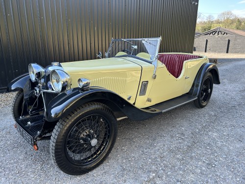 1933 Riley Nine Lynx – Disappearing hood model SOLD