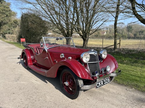 1936 Riley 12/4 Lynx engine upgraded to Sprite Specification VERKAUFT