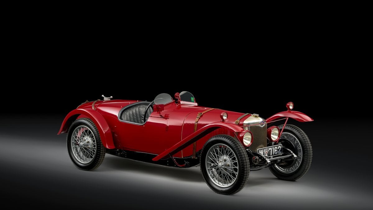 Red Riley Car 1928 Riley Brooklands Dark red Manual, 4 speed Right Hand Drive in ...