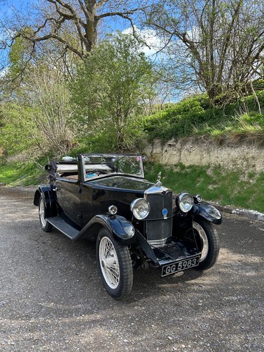 1932 Riley 9 Drophead Coupe VERKAUFT