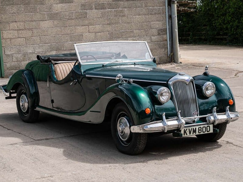 Rapid Classics: Eine Suche. Alle Oldtimer. 21 » Rapid Classics: Eine Suche. Alle Oldtimer. 1950 Riley RMC 2. 5-Litre Roadster