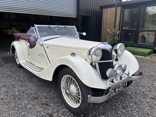 1937 1936 Riley 12/4 Lynx – Long-term ownership (59 years) | Rest VERKAUFT