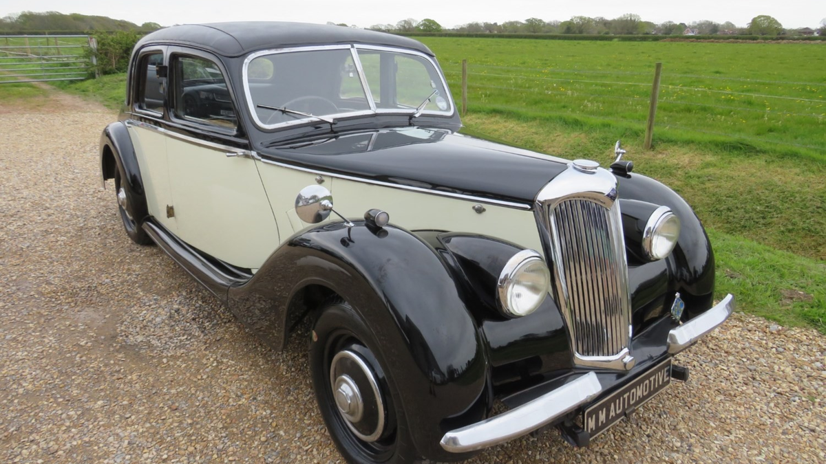 1948 Riley Sedan 1948 Riley One Point Five Black Manual Right Hand Drive in United ...