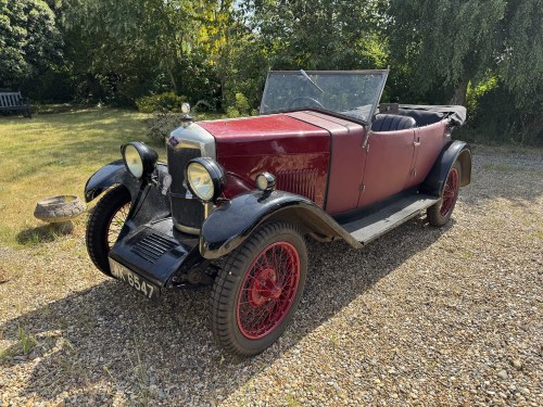 1928 Riley 9 MK III Sport Tourer, reg. no. WK 6547 Te koop bij veiling