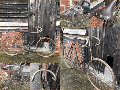 c.1910 Rochet French Racing Bicycle for Restoration VENDUTO