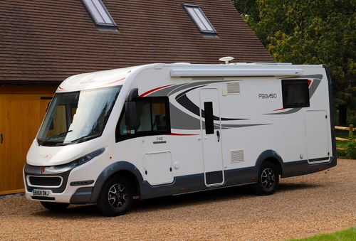 2018 Roller Team Pegaso 740. Only 5,000 miles from new! For Sale