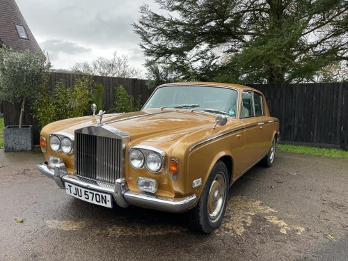 1974 Rolls Royce silver shadow 1 , 1971 , Gold For Sale