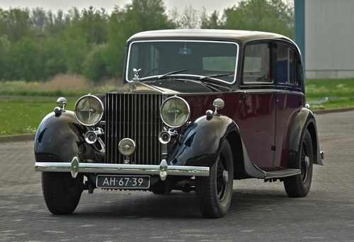 1938 Rolls Royce Phantom 3 Park Ward Saloon For Sale