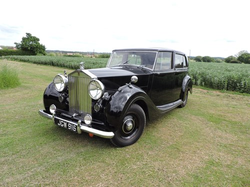 1947 Rolls-Royce Silver Wraith Sedanca de Ville H.J.Mulliner In vendita