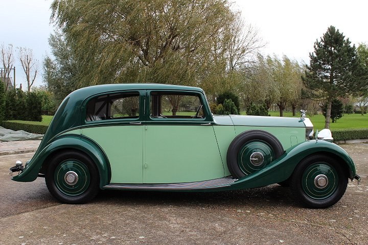 1937 Rolls-Royce 25-30HP Park Ward Touring Limousine, foto 4