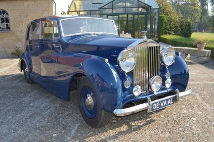 1947 Rolls-Royce Silver Wraith Harwood saloon
