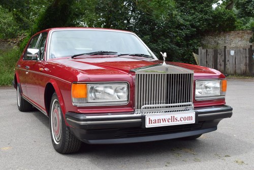 1988/E Rolls Royce Silver Spur ABS EFI in Claret For Sale
