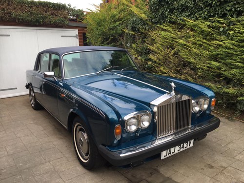 1979 Rolls Royce Silver Wraith 2 SOLD