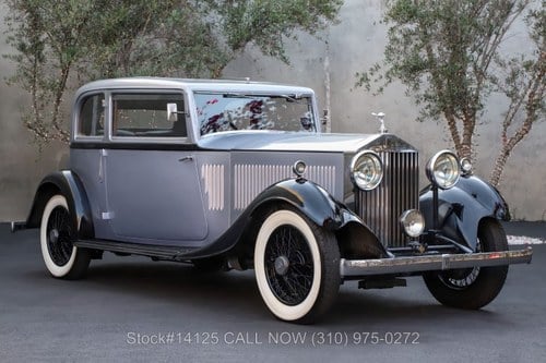 1933 Rolls Royce 20/25 Coupe Coachwork By Park Ward For Sale