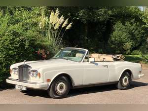1988 Rolls Royce Corniche MkII  convertible  LHD For Sale (picture 1 of 12)