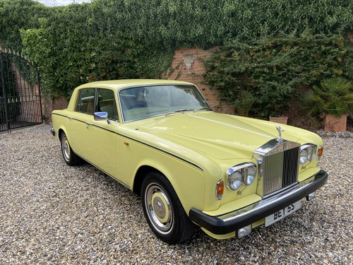 1980 Rolls Royce Silver Shadow 11 Only 27,000 miles from new For Sale