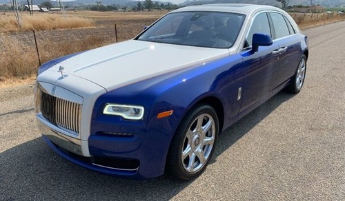 2015 Rolls Royce Ghost  low 27k miles  LHD  Blue(~)Ivory For Sale