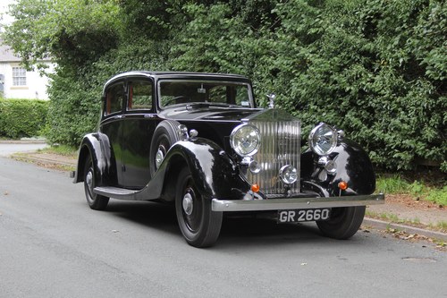 1936 Rolls Royce 20/25 Hooper Sports Saloon SOLD