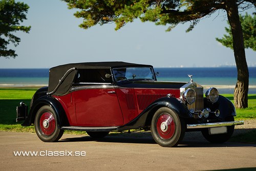 1933 Rolls Royce 20/25 HP DHC Thrupp & Maberly Concours winner SOLD
