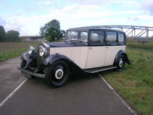 1934 Rolls-Royce 20/25 Mann Egerton Limousine Historic In vendita