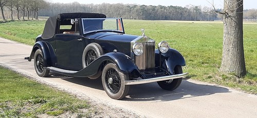 Rolls-Royce 20/25 3 position DHC, VandenPlas style 1934 For Sale